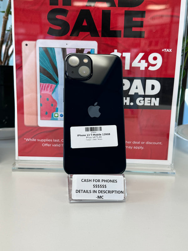 IPhone 13 T-Mobile 128GB Pre-Owned