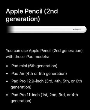 Apple Pencil 2ndPre-Owned