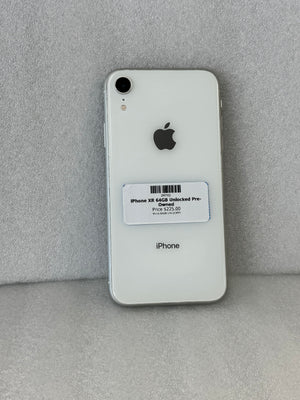 IPhone XR 64GB Unlocked Pre-Owned