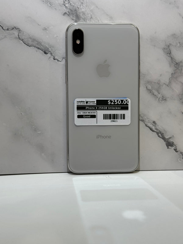 iPhone X 256GB Unlocked Pre-Owned