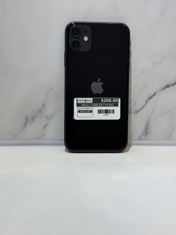 iPhone 11 64GB AT&T Pre-Paid