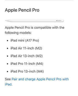 Apple Pencil Pro Pre-Owned