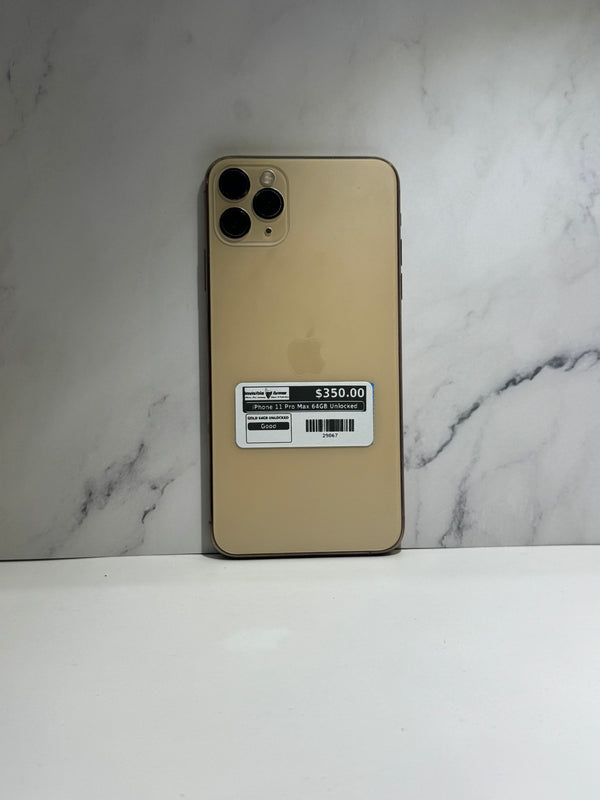 iPhone 11 Pro Max 64GB Unlocked Pre-owned