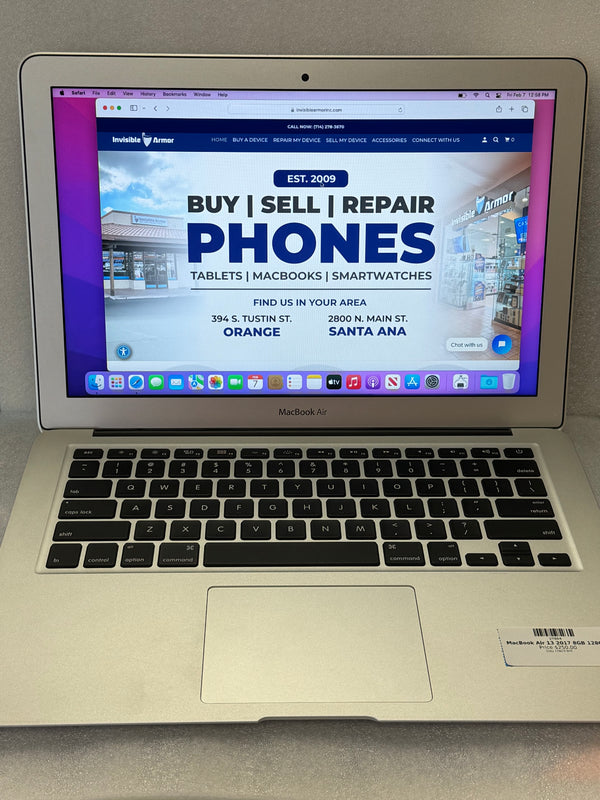 MacBook Air 13 2017 8GB 128GB Pre-Owned