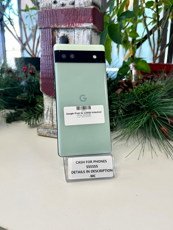 Google Pixel 6A 128GB Unlocked Pre-owned