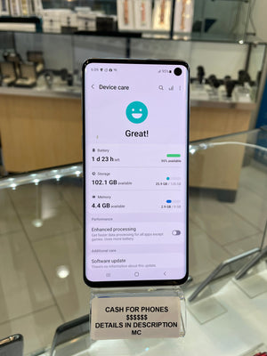 Samsung S10 128GB Unlocked Pre-Owned