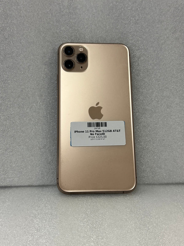 iPhone 11 Pro Max 512GB AT&T No FaceID Pre-owned