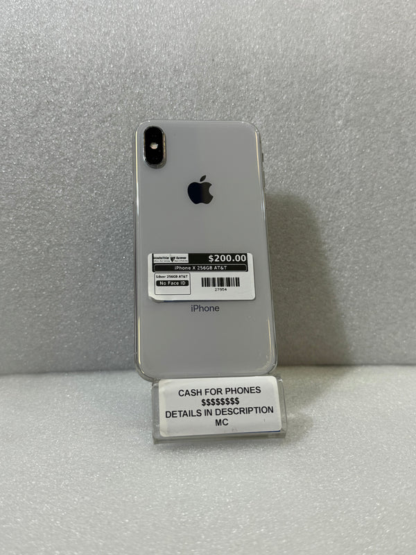 iPhone X 256GB AT&T Pre-Owned