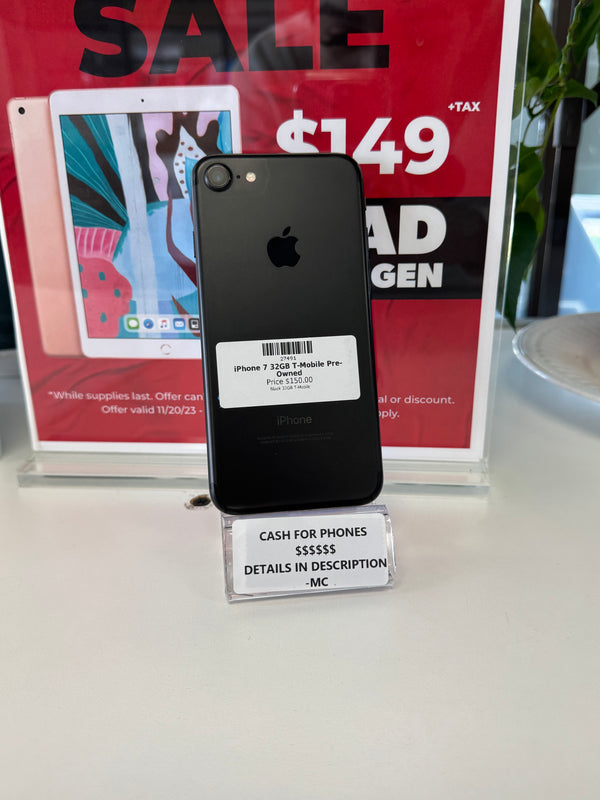 iPhone 7 32GB T-Mobile Pre-Owned