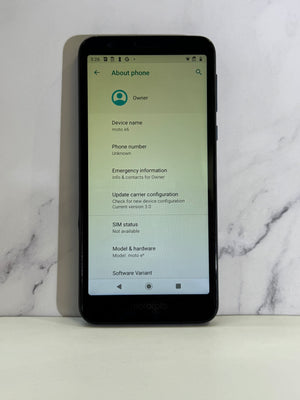 MOTOROLA MOTO E6 16GB T-MOBILE