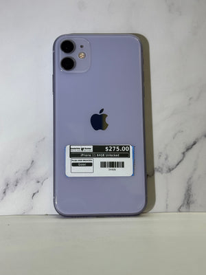 iPhone 11 64GB Unlocked Pre-Owned