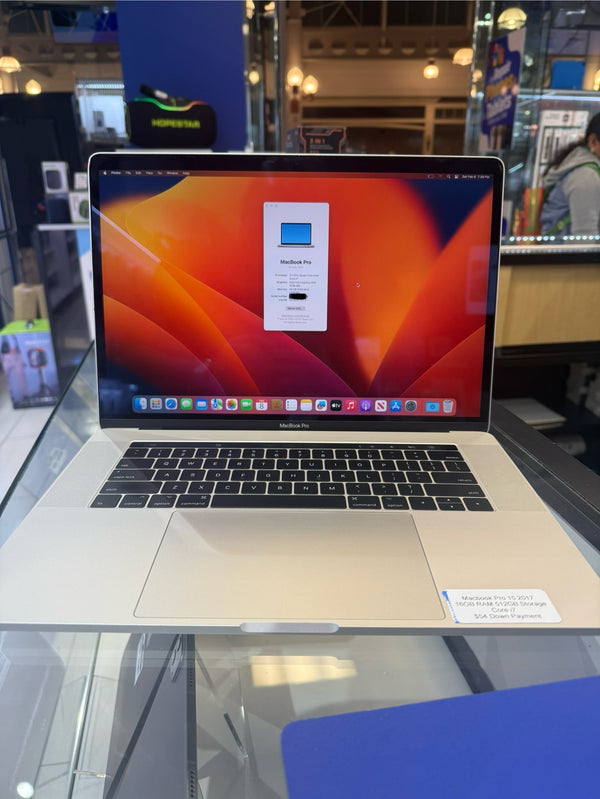 MacBook Pro 15 2017 16GB 512GB